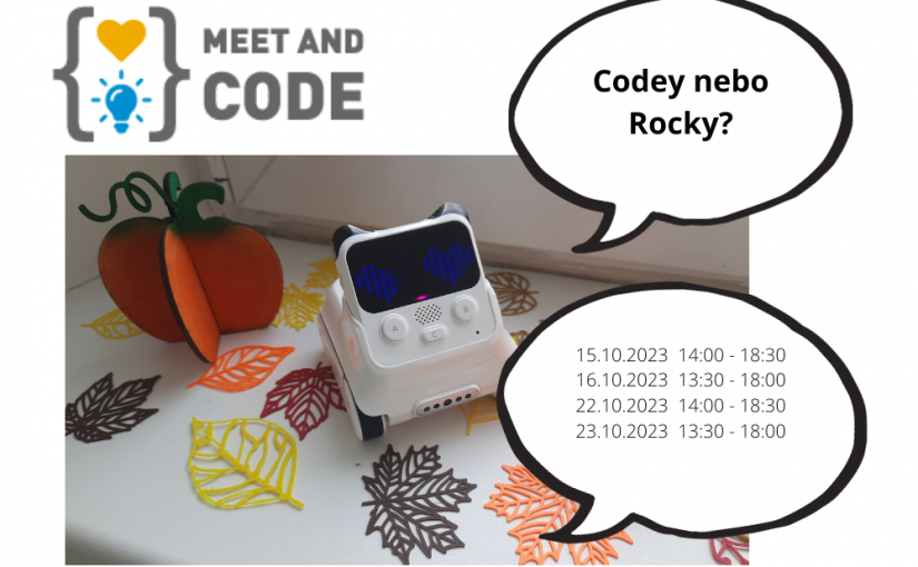 Meet&Code 2023 – Codey nebo Rocky?