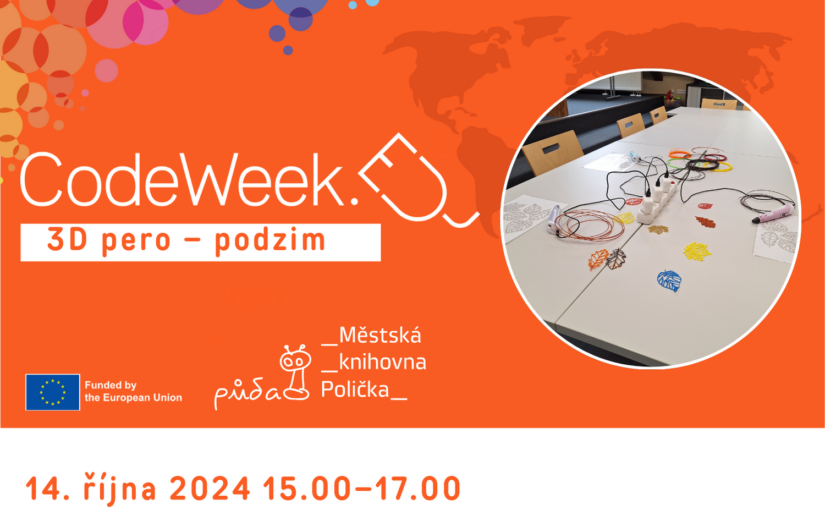 EU CodeWeek 2024 – 3d pero & 3d tisk